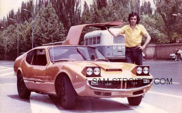 Студент из Армении осуществил мечту и сделал спортивный автомобиль GT-77